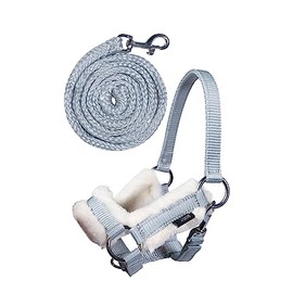 HKM Sports Equipment Hobby Horse Halter Set (Grey)