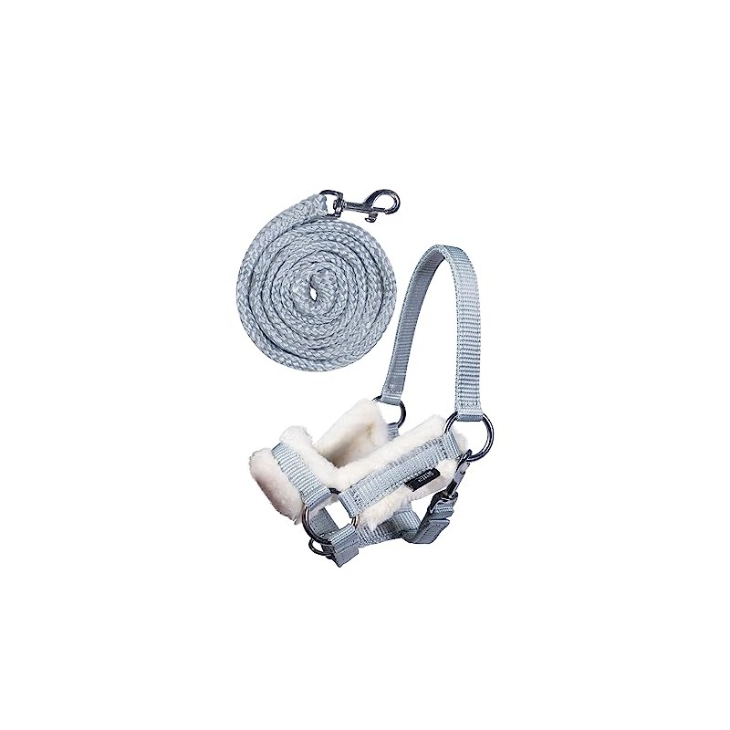 HKM Sports Equipment Hobby Horse Halter Set (Grey)