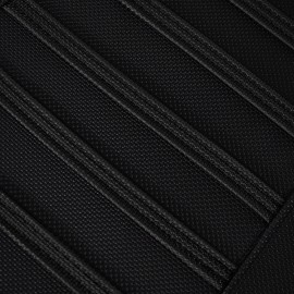 Cubierta de asiento con pinza Suzuki DRZ 400 2000-2024 negro/negro costillas logotipo #70