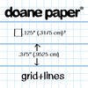 Doane Paper Grid + Lines Large Utility Composition Notebook, 3