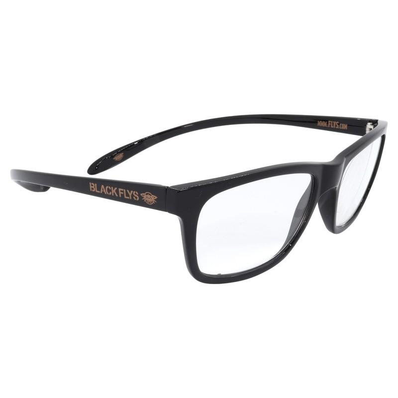 Black Flys Neck Hanging Fly Reader (Shiny Black, 1.75, x)