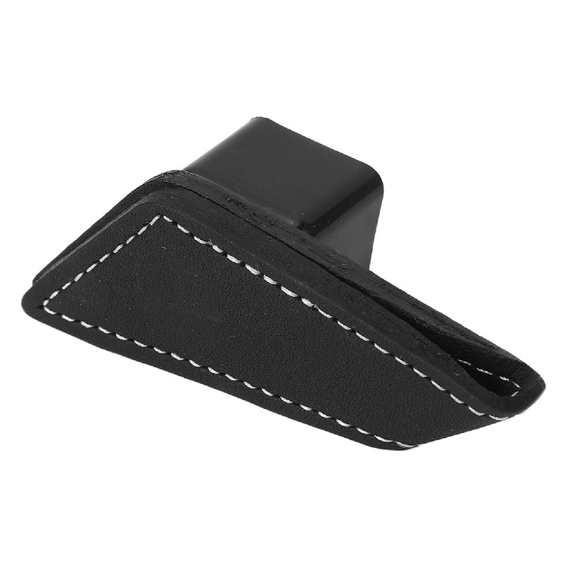 Magnetic Billiard Chalk Holder Aluminium Alloy Black with Leather Belt