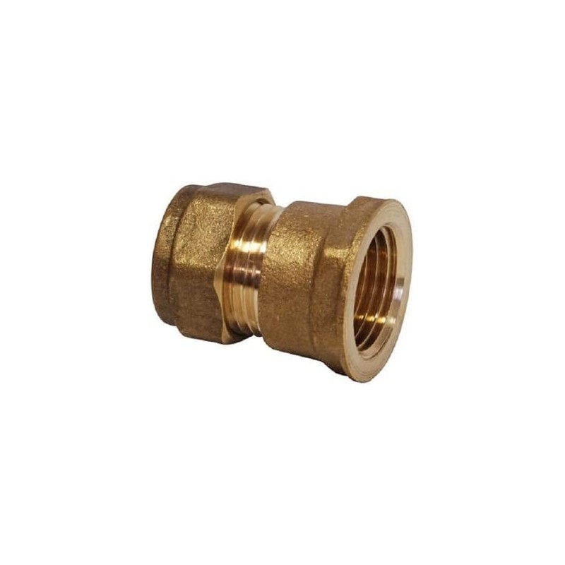 hep® 22mm Compression by 3/4" BSP Brass Female Iron Coupler