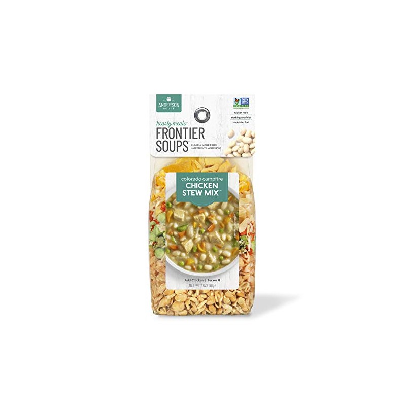 Frontier Soups Hearty Meals colorado campfire Chicken Stew, 7 oz,