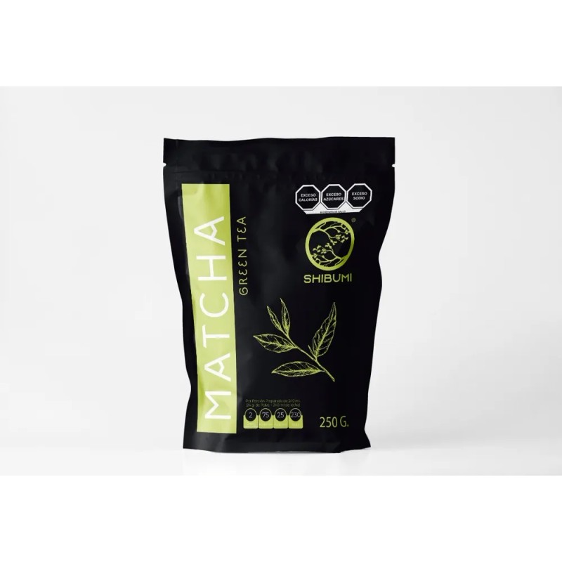 Matcha Latte Shibumi 250 G Con Ingrediente Orgánico