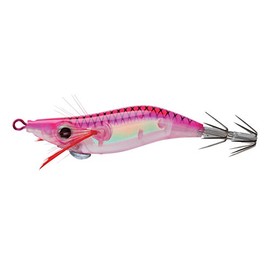 Yo-Zuri Squid Mini Aurora Floating Jig, Luminous Pink, 2-Inch