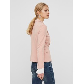 VERO MODA VMJULIA Women’s Long-Sleeved Blazer, JRS NOOS 10154123, Misty Rose