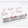 2 Sheets 40th Wedding Anniversary Wrapping Paper Elegant Floral Design
