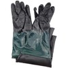 Rubber Sandblasting Gloves Anti-Slipping 60cm PVC Special Gloves for Sandblasting
