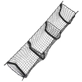 Three Pocket Pickup Truck Cargo Net Fit for Toyota Tacoma 2013-2019 Cargo Organizer Storage Net