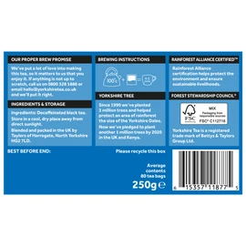 Yorkshire Tea Decaf 80 Count