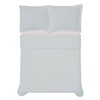 CANNON - Solid Percale 4 Piece King Sheet and Pillowcase