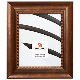 Craig Frames Impression, 18x24 Picture Frame, Antique Bronze