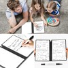Marte Vanci Whiteboard Notebook, Mini Whiteboard Reusable, Dry Erase White