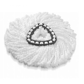 SEIWEI Spin Mop Replacement Head Mop Refill Compatible with O-Cedar Vileda Triangle Swivel Mops Microfiber Swivel Mop Refill,Deep Clean,Machine Washable and Easy to Replace