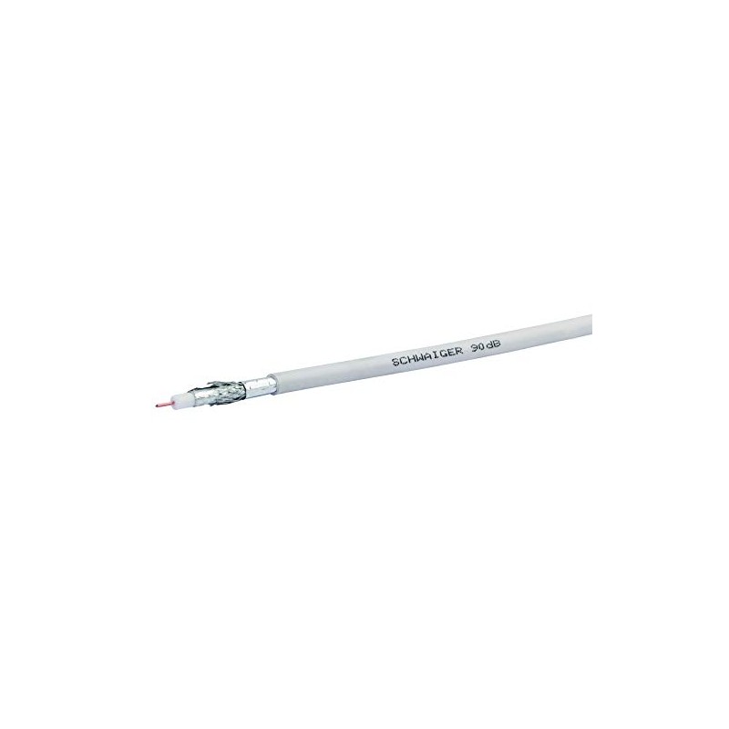 Schwaiger KOX710 052 Satellite Coaxial Cable White
