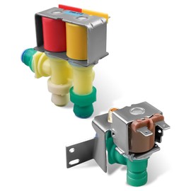 WPW10238100 W10238100 WPW10341320 W10341320 Combination Refrigerator Water Inlet Valve Fits for Whirlpool Kenmore Kitchen-Aid Refrigerator