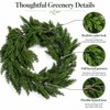 Artificial Cedar Garland for Christmas Decor – 1.8M Hanging Greenery