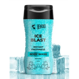 Beardo Ice Blast Body Wash for Men 200ml | Menthol cooling bodywash for men