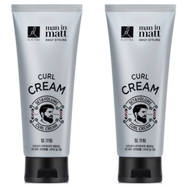 Elastine Men in Matt Set & Volume Grooming Hair Curl Cream, 150ml, 2 pieces / 엘라스틴 맨인매트 셋앤볼륨 그루밍 헤어 컬크림, 150ml, 2개