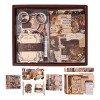 Journal Scrapbook Papel Stickers Y Agenda Vintage Calcomanía