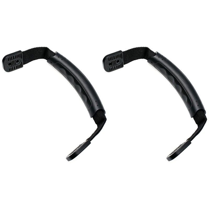 LBTODH 2 PCS Canoe Boat Handle Black Kayak Side Mount