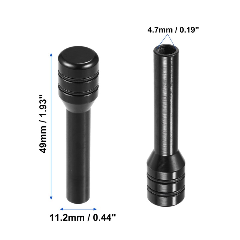 QUARKZMAN Pack of 4 Universal Door Lock Pins Caps Cover