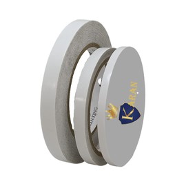 3 Rolls Double Sided Tape Combo pack 12mm, 9mm, 6mm x 30mAdhesive Sticky Tapes for Gifts, Photos, Documents, Wallpaper, Scrapbooking, Crafts, Ribbon, Cards and Boxes