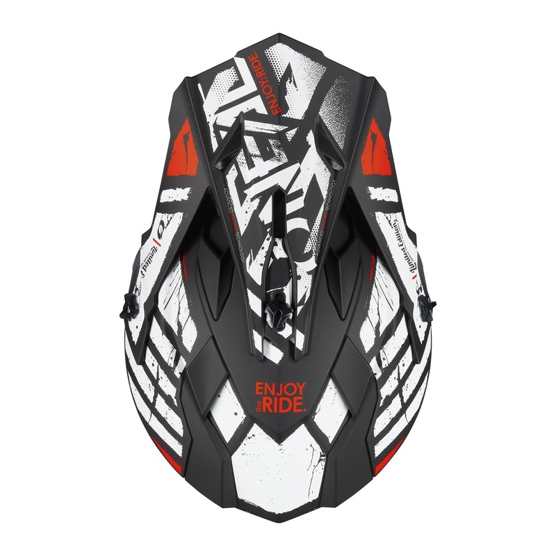 O'NEAL 2 SRS Helmet Glitch Black/White, LG