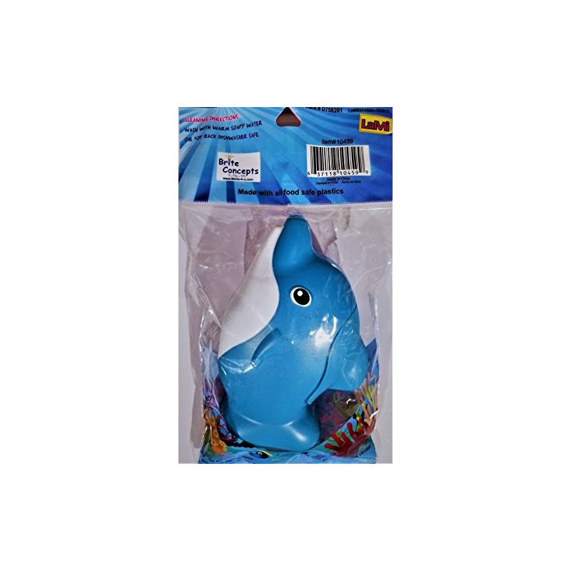 Brite Concepts Dolphin Snack Box, Plastic