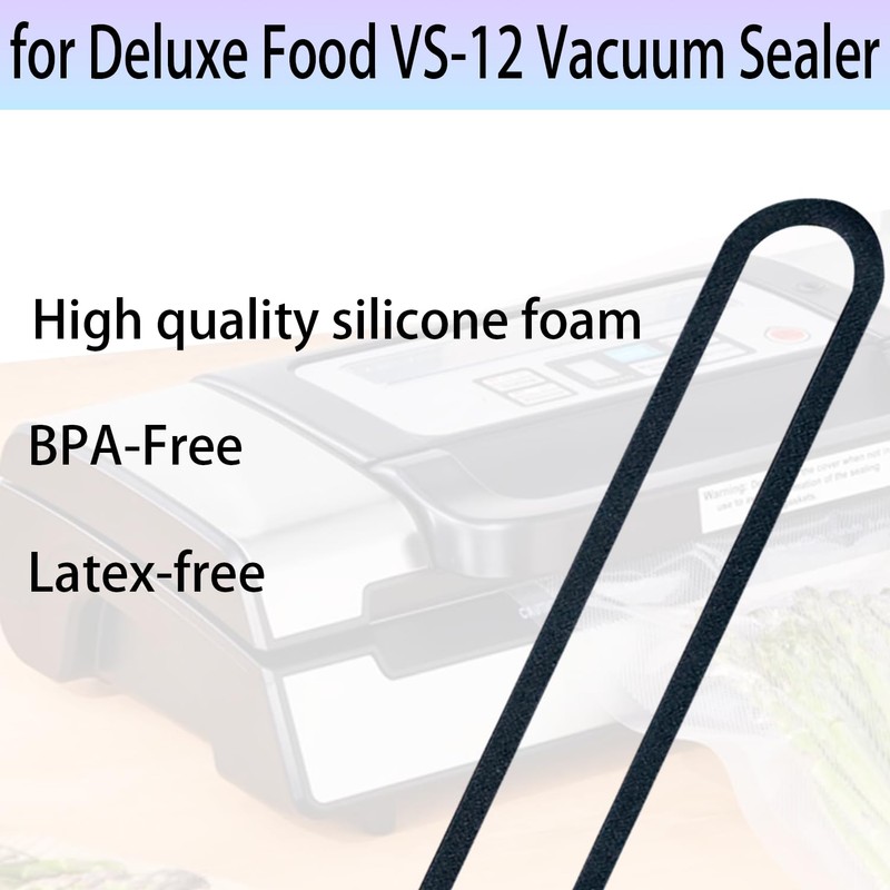 ziHenryDa 4 Pack Foam Replacement Gaskets compatible with Deluxe Food