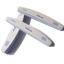 12 limas de uñas profesionales de alta calidad con cebra, de color azul