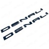 GMC NEW 2pc Door Rear DENALI Emblem Letter Sierra 1500