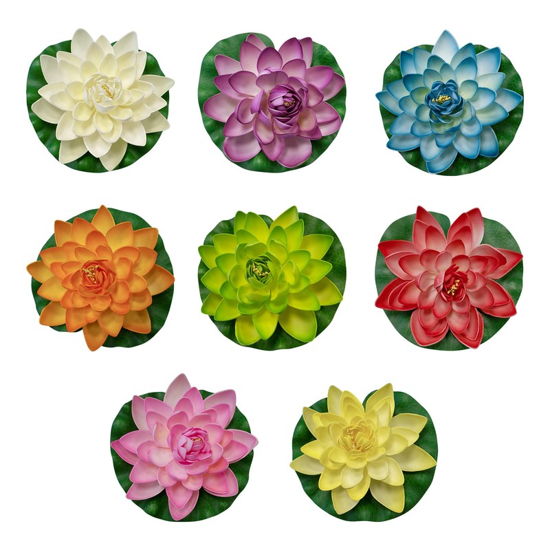 Skylantern Original 1030 Floating Lotus Flower Natural/Pink