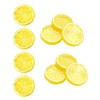 Heting-YQ Pack of 10 Artificial Lemon Slices Plastic Fake Lemon