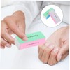 IWOWHERO 10pcs Washable Sponge Nail Shiner Buffers Multi-Functional Nail Files