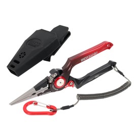 DRESS 8 inch Aluminum Pliers with Dedicated Case, Needle Remover, Line Cutter, Hook Remover, Fishing, Pliers, Hook, Lightweight, Storage, Easy, Fast, Free