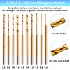 Diealles Shine HSS Titanium Coated Twist Drill Bit Set 10