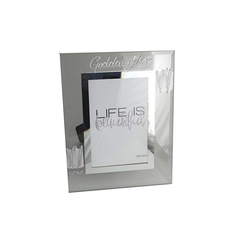 Goddaughter Photo Frame (Port) Pink