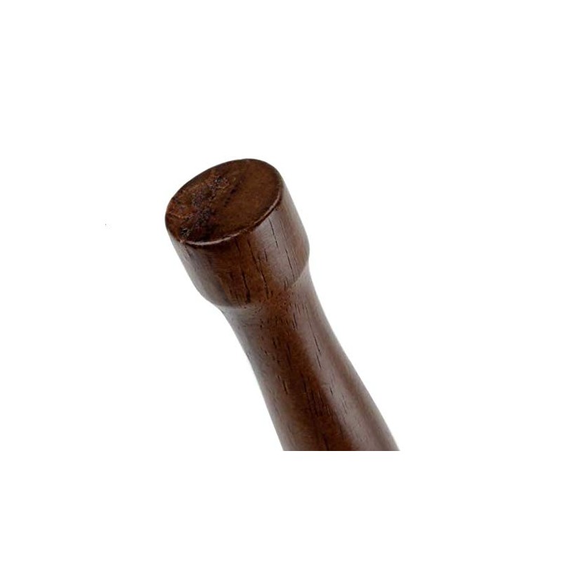 (Pack of 6) Wooden Muddler for Cocktails Flat Head Bar
