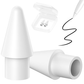 Replacement Pencil Tips for HONOR Magic-Pencil 3,Tablet Stylus Pen Nibs Only Compatible with Honor Magic Pencil 3 for Honor Pad V8/V7 Pro/Pad 9/9 Pro/MagicPad 12 13 Stylus Accessories Tip,White 2 Pack