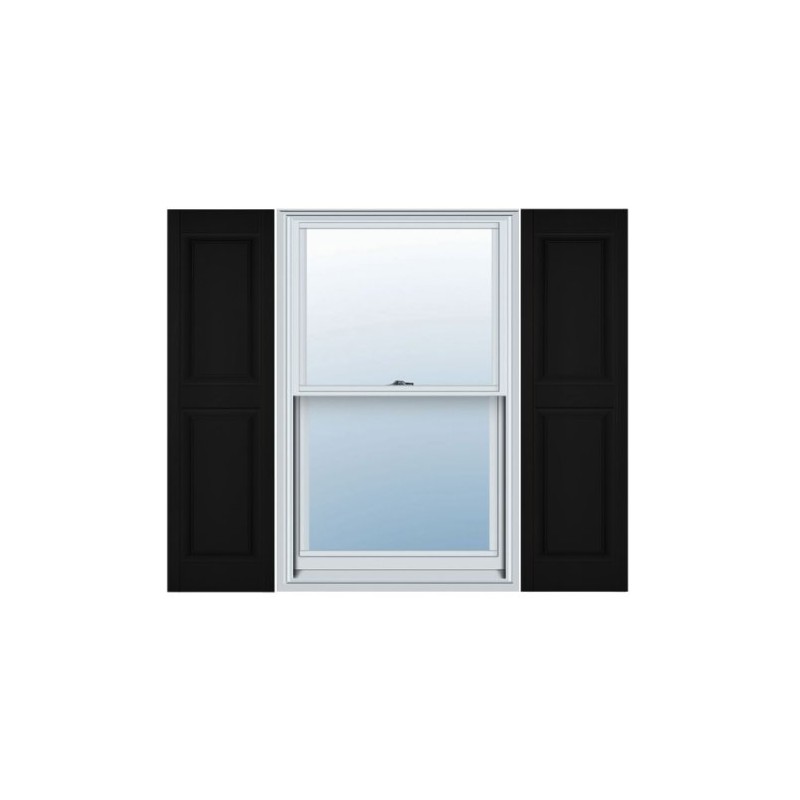 Builders Edge, Inc. 040140059002 Raised Panel Vinyl Shutters