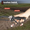 Tiller Cultivator Gas Powered 52CC 2-Stroke Mini Garden Tiller Cultivator