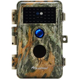 Game & Trail Camera 24MP 1296P No Glow with 75ft Night Vision Motion Activated IP66 Waterproof Outdoor for Hunting Wildlife & Home Surveillance