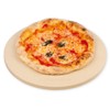 K ROCKSHEAT Pizza Stone Round, 12 Inch Cordierite Pizza Stone