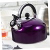 OHPHCALL Stainless Steel Whistling Kettle Household Pot with Handle for