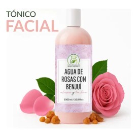 Productos Mart Agua de Rosas con Benjuí 1L Tónico Facial Hidratante