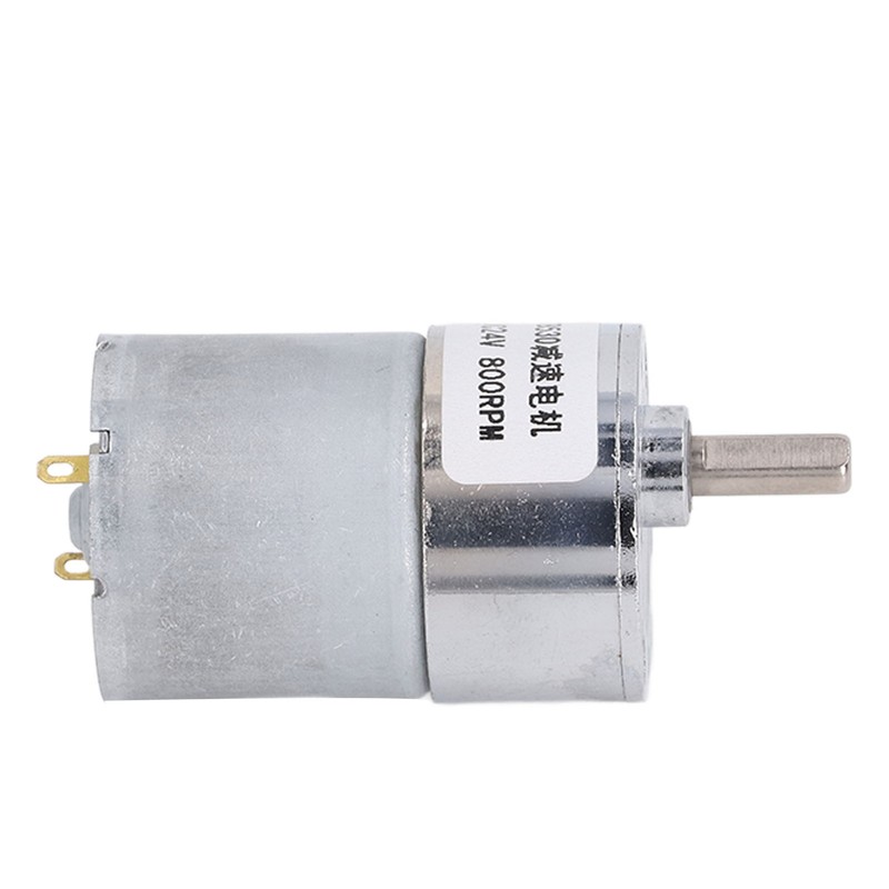 Gear Motor DC 24V 800RPM Speed Reduction Stable Transmission Geared