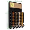 Escanver Porta 20 Capsulas Café K Cup Organizador Refrigerador Pared