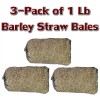 EasyPro Pond Products 3 Pack Barley Straw Bales 1Lb Treats